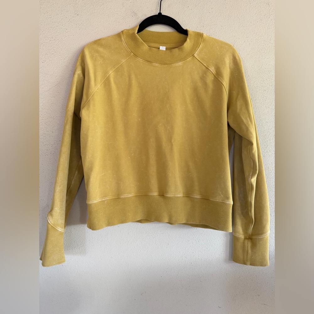 Lululemon Ready to Roll Washed Crewneck Pullover